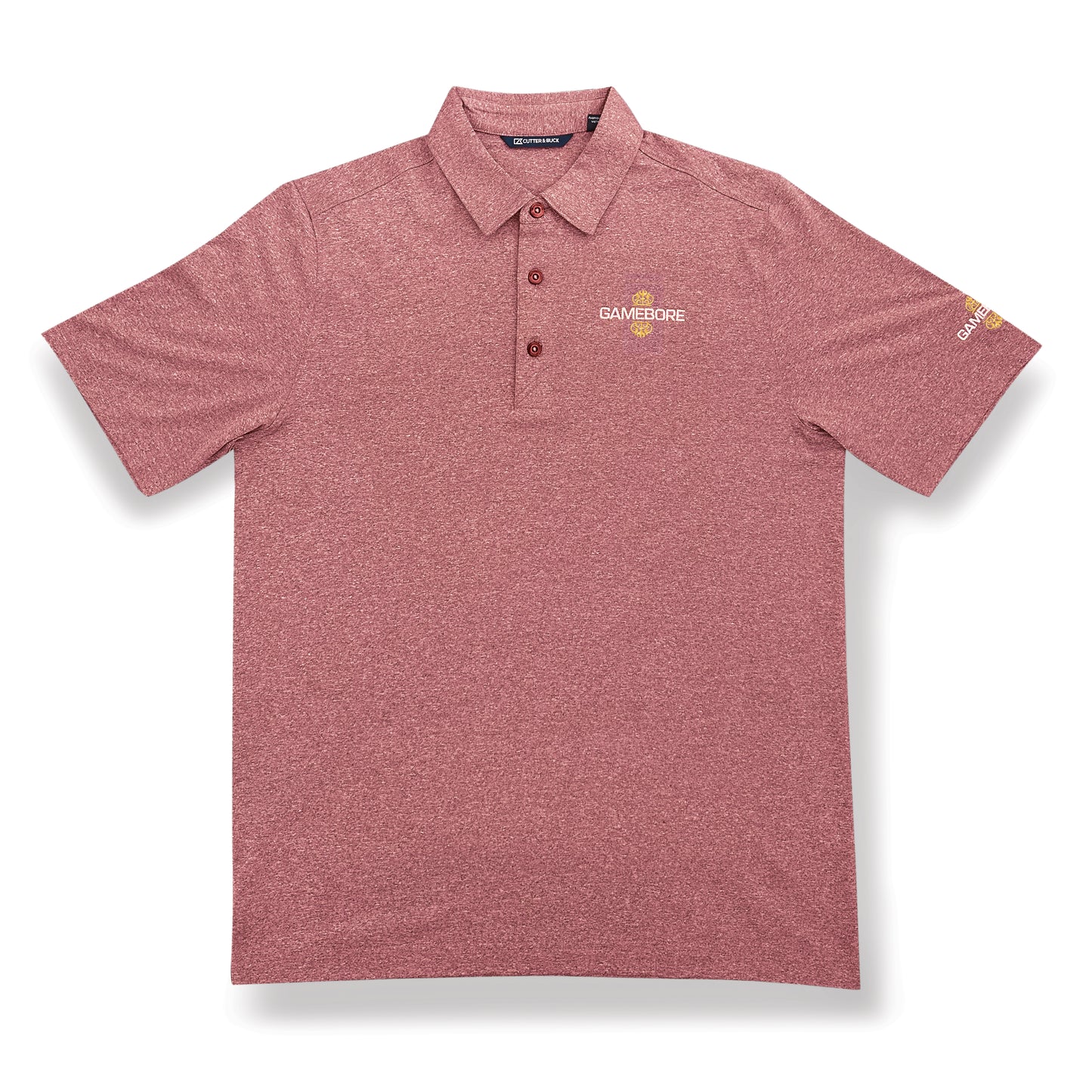Cutter & Buck Forge Heathered Polo - Cardinal Red Heather